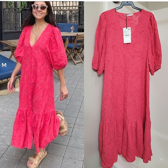 Zara Dresses & Skirts - Zara embroidered dress